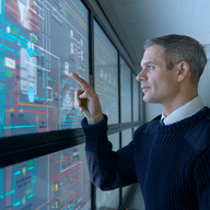 monitoring screens
