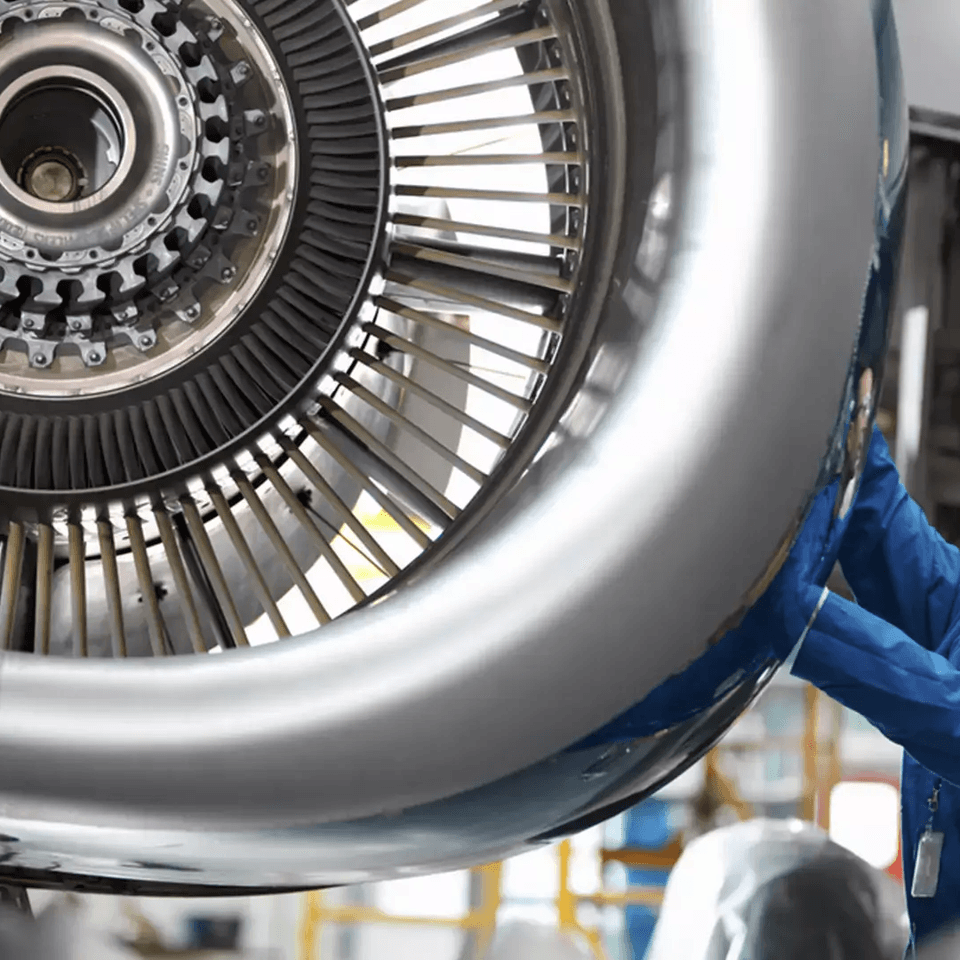 aircraft engineer working
