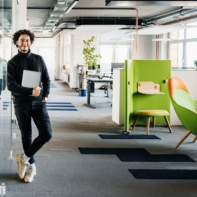 person standing