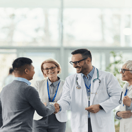 doctors talking together