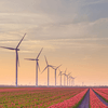 Wind turbines chaine