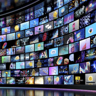 A big screen