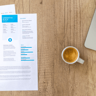 A CV and a coffee